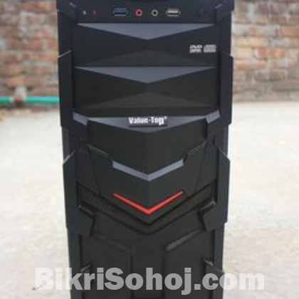 Stok lot dual core/ core 2do desktop pc G31/41office used